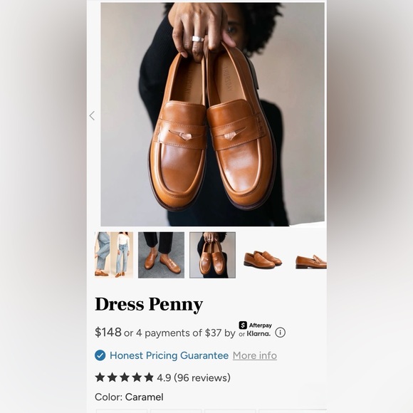 Madewell Women's Caramel Loafers - Picture 8 of 10